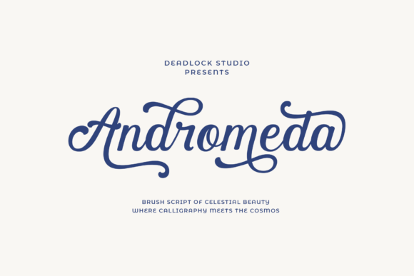 Andromeda: The Elegant Brush Script for Modern Designers