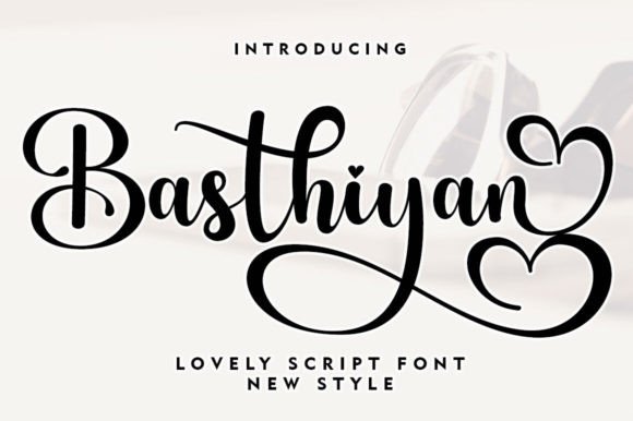 Basthiyan: The Romantic Handwritten Font for Every Creative Project