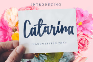Catarina: A Simple Handwritten Script for Classy Design