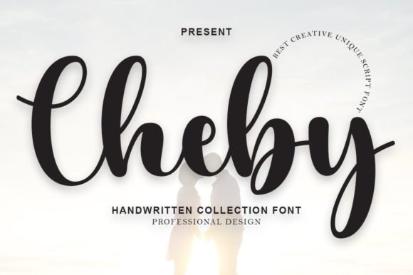 Cheby: The Script Font for Elegant and Modern Branding