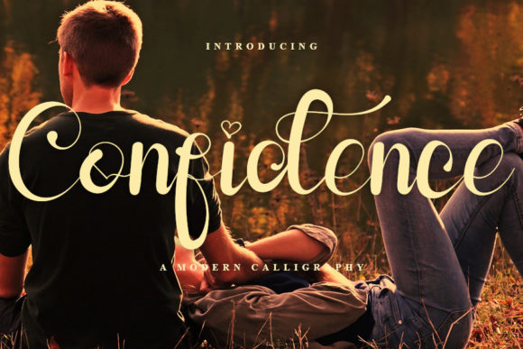 Confidence: A Script Font for Modern Branding