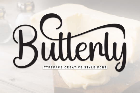Discover Butterly: The Script Font for Modern Elegance