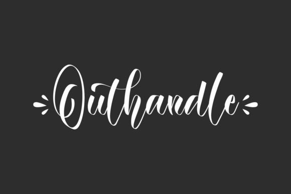 Discovering Outhandle: A Calligraphy Script for Distinctive Brands