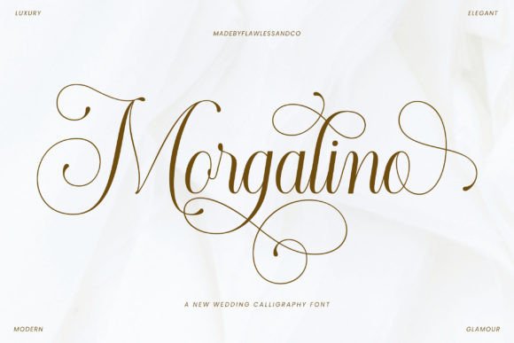 Introducing Morgalino: The Elegant Script Font for Timeless Designs