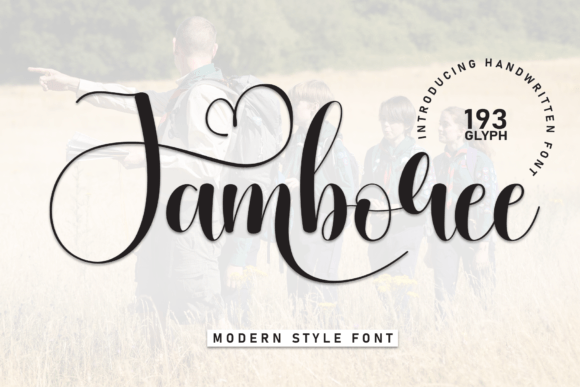 Jamboree: Where Handwritten Charm Meets Modern Elegance