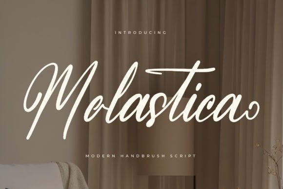 Molastica: A Modern Handbrush Script for Luxury Projects