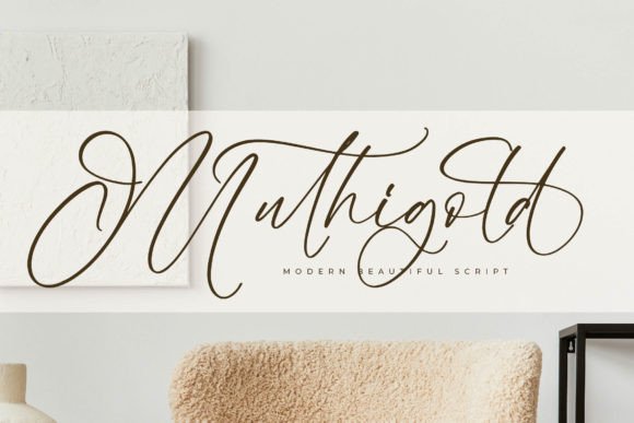 Muthigold: Crafting Luxury with a Modern Script