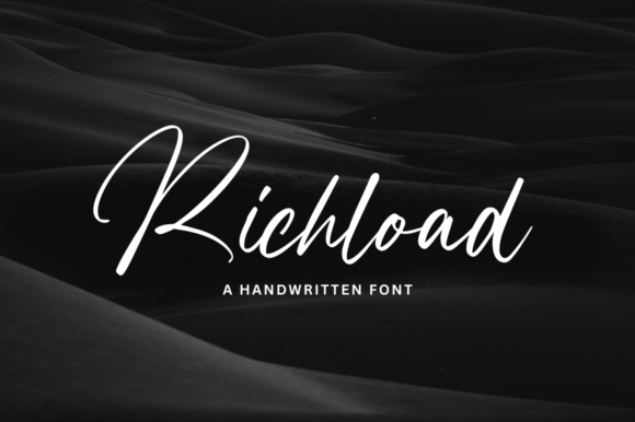 Richload: A Script Font for Elegant Branding