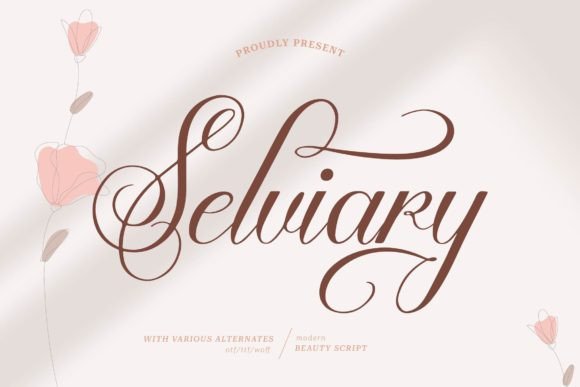 Selviary: The Script Font That Adds Soul to Your Designs