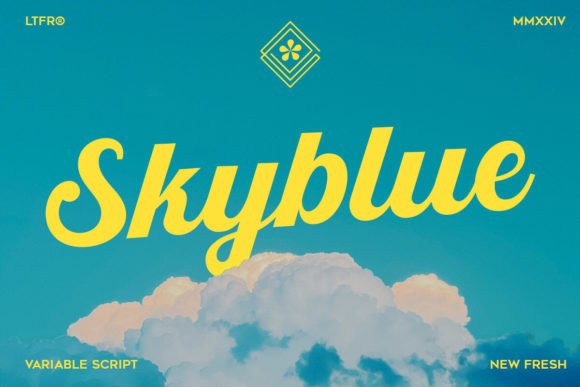 Skyblue Script: Crafting a Brand with Flow